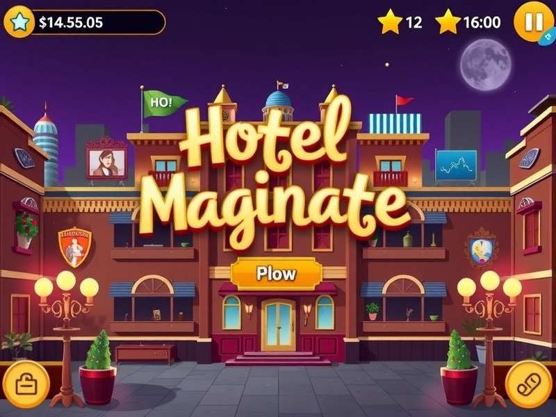 Golden Hotel Magnate Game Screenshot